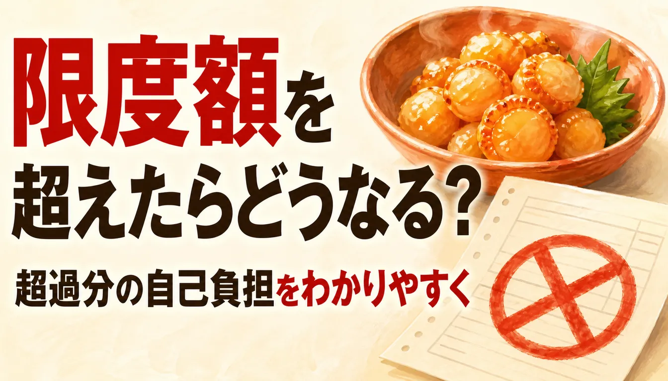上限超過を示す赤い印が付いたふるさと納税の寄付受領証