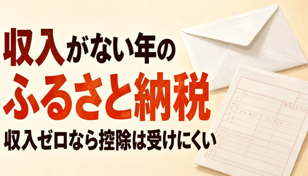 空の封筒と記入前の税額通知書のイメージ