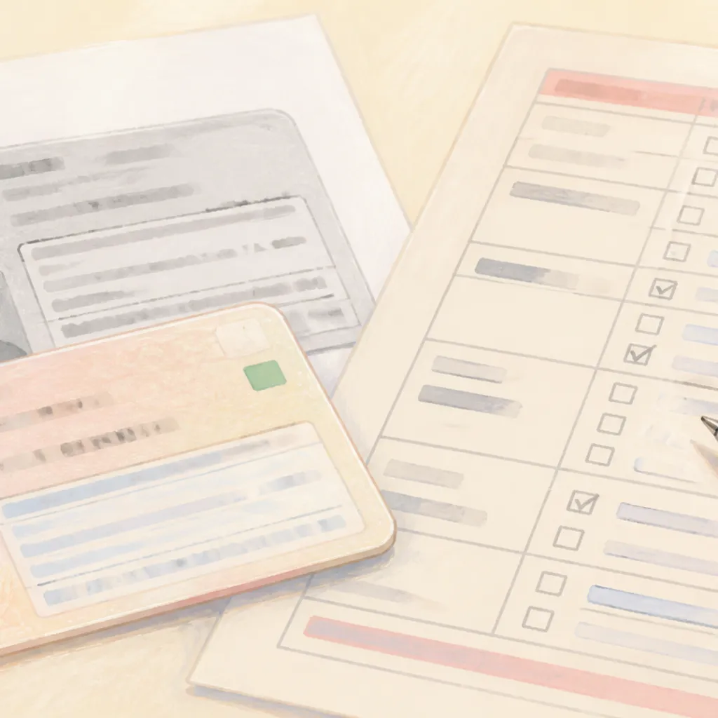変更届に添えるマイナンバーカードと本人確認書類のコピー