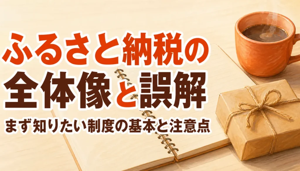 学習ノートと小さな贈り物の包みが並ぶ様子