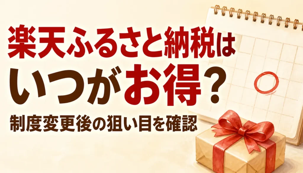 日付に印がついたカレンダーと小さな贈答箱