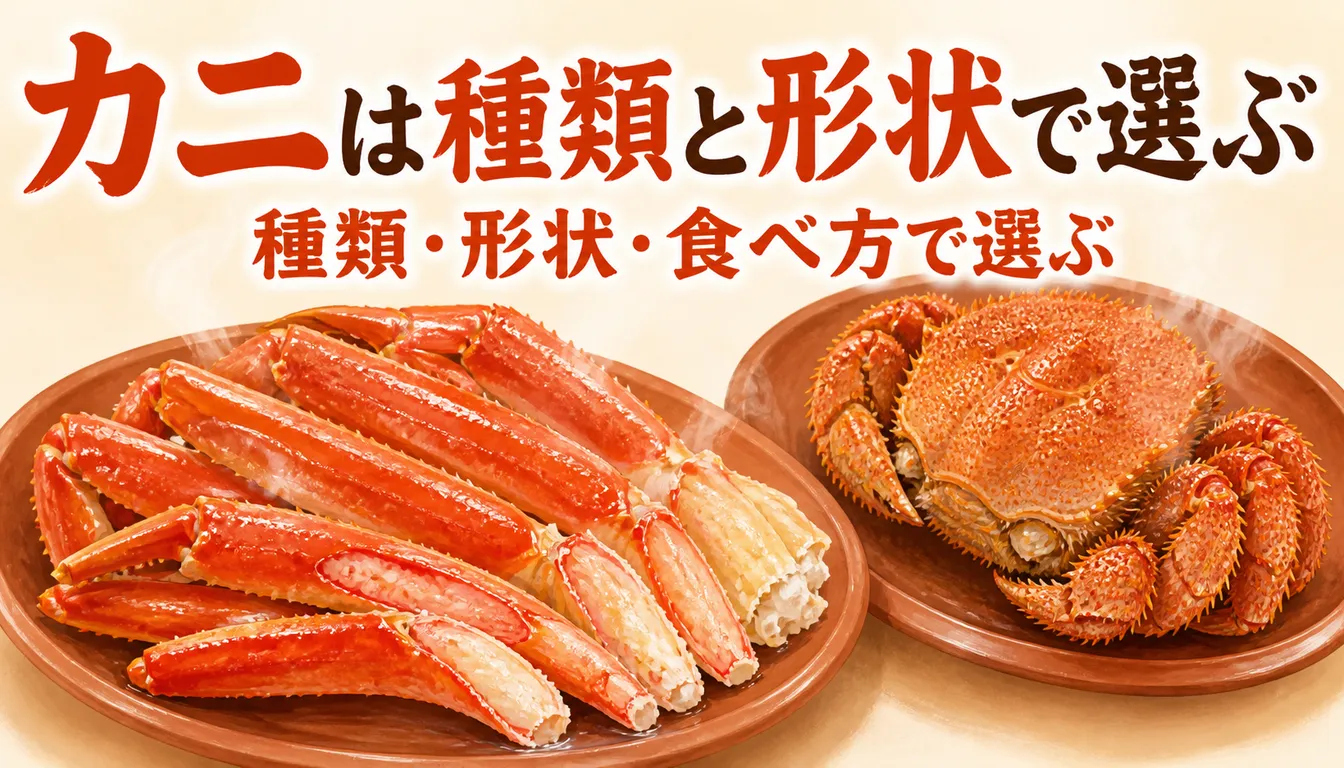 ボイルしたズワイガニの脚と毛ガニの姿