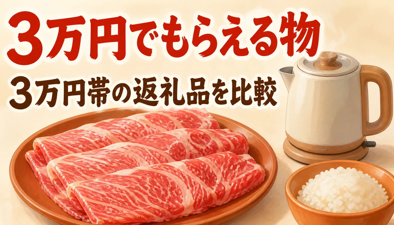 大容量の冷凍牛肉パックと小型の電気ケトル